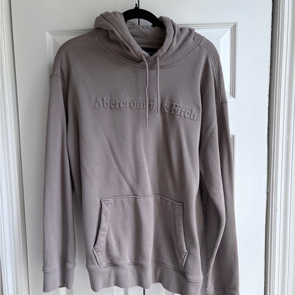 Abercrombie & Fitch Taupe Hoodie for Men